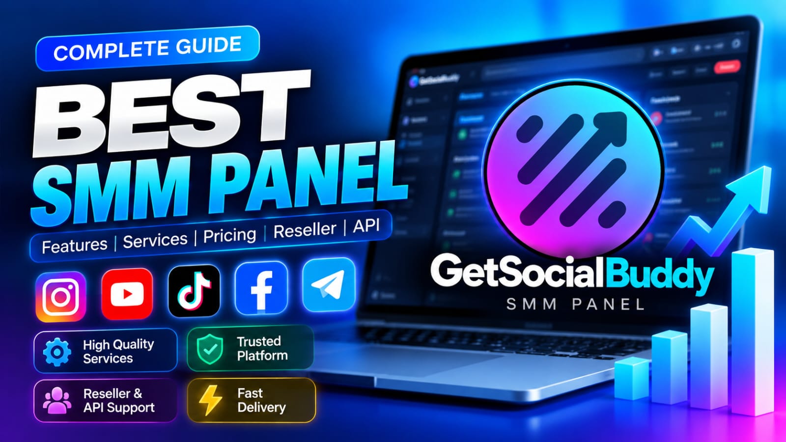 Safe SMM Panel for India, Nepal & Pakistan | GetSocialBuddy